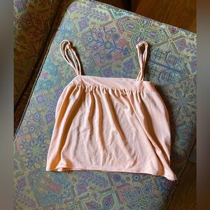 VINTAGE 50s peach cami